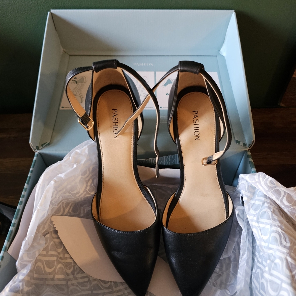 Pashion Footwear Gen 1 Black D'Orsey Convertible Shoe